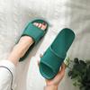 Cool slippers household summer bathroom bath non-slip soft bottom home indoor plastic four-season slippers