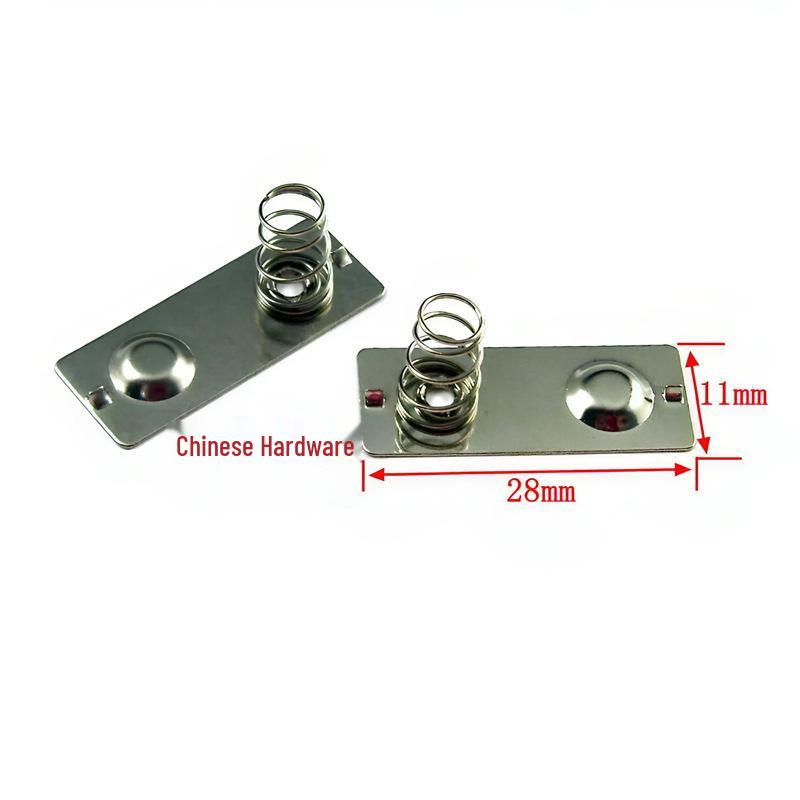 Size 5 AA Battery Contact Spring - Positive & Negative Electrode Sheet