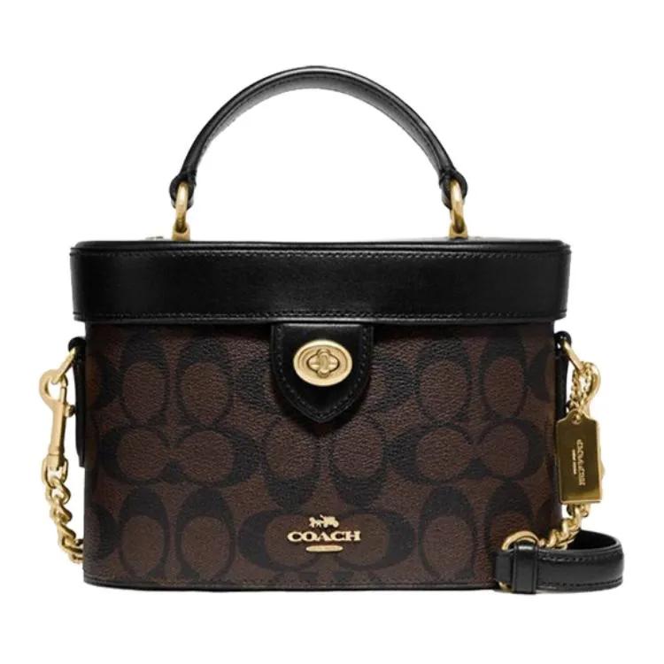 COACH Kay 20 Crossbody Bag Small Brown / Black (Unisex) Handbags 78277 IMAA8