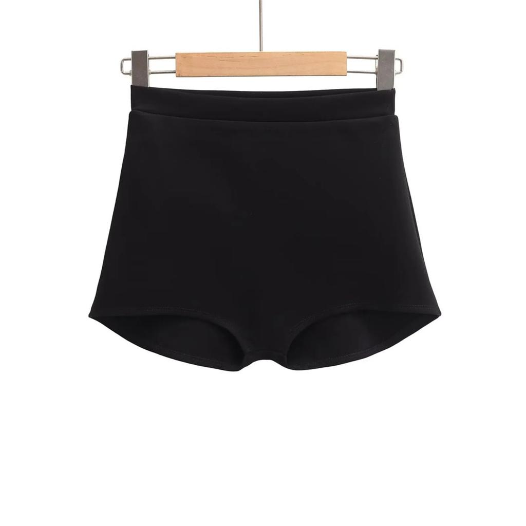 Women's High Waist Casual Shorts Slim Fit Solid Color Summer Sexy Hot Pants Denim Shorts