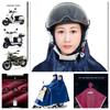 Plus Size Electric Vehicle Raincoat: Thick Oxford Cloth, Soft & Durable, Single/Double Person Options