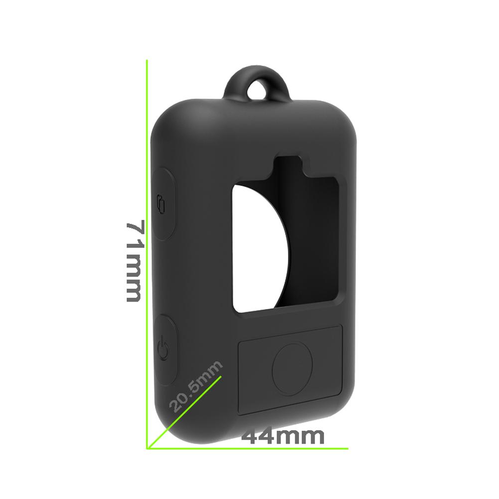 Silicone Shell Protector Dustproof Silicone Housing Anti-fall Scratch Proof Accessories for Insta360 GPS Action Remote Control