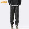 JEEP Men's Cotton American Style Cargo Jogger Pants
