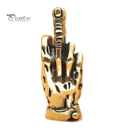 

1/2/3 шт. Миниатюрная латунная фигурка среднего пальца, золотая статуэтка с жестом руки, скульптура для домашнего офиса, гостиной, книжной полки, украшения рабочего стола, орнамент, кляп 1pc