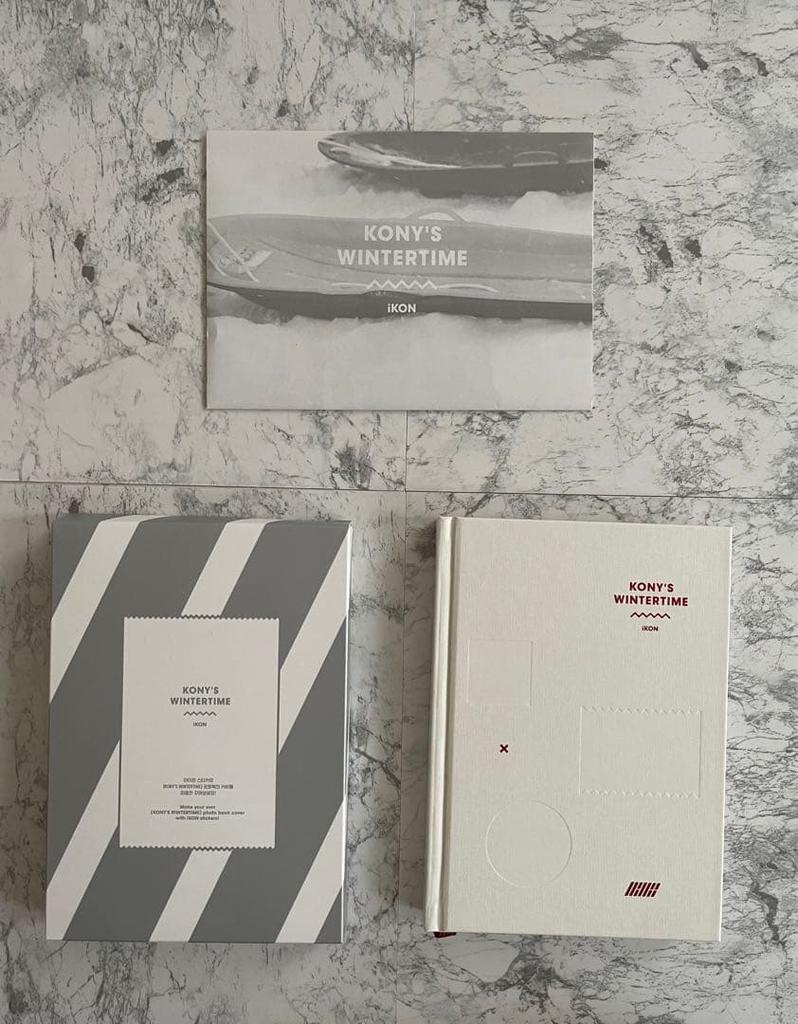 [USED] Autographed iKON KONY'S WINTERTIME DVD