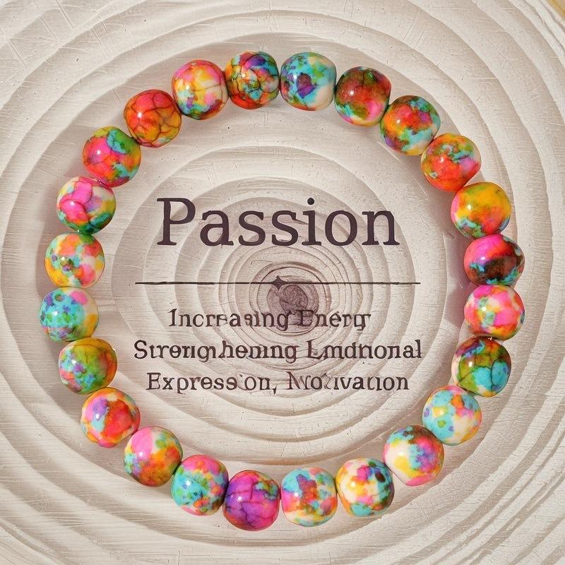 JYL TS Bracelet Unisex  White Cat Eye Beads Enhances Purity And Intuition L1082-1 чистый