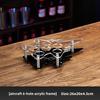 Glass Shot Cups Set with Stand Whiskey Cocktail Bomber Shot Glasses for Party Bar