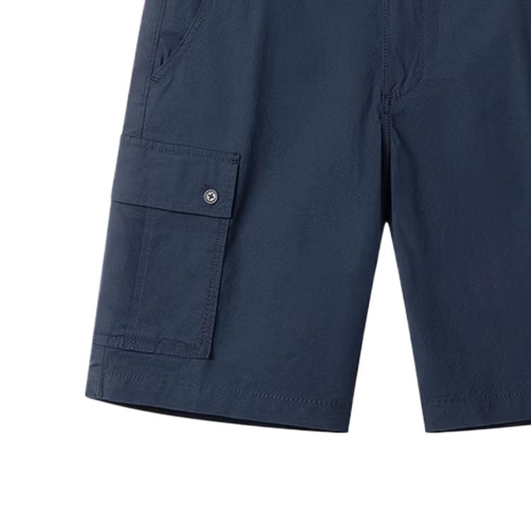 Timberland Solid Color Zipper Mid-Rise Casual Shorts Men Shorts A41HF-433