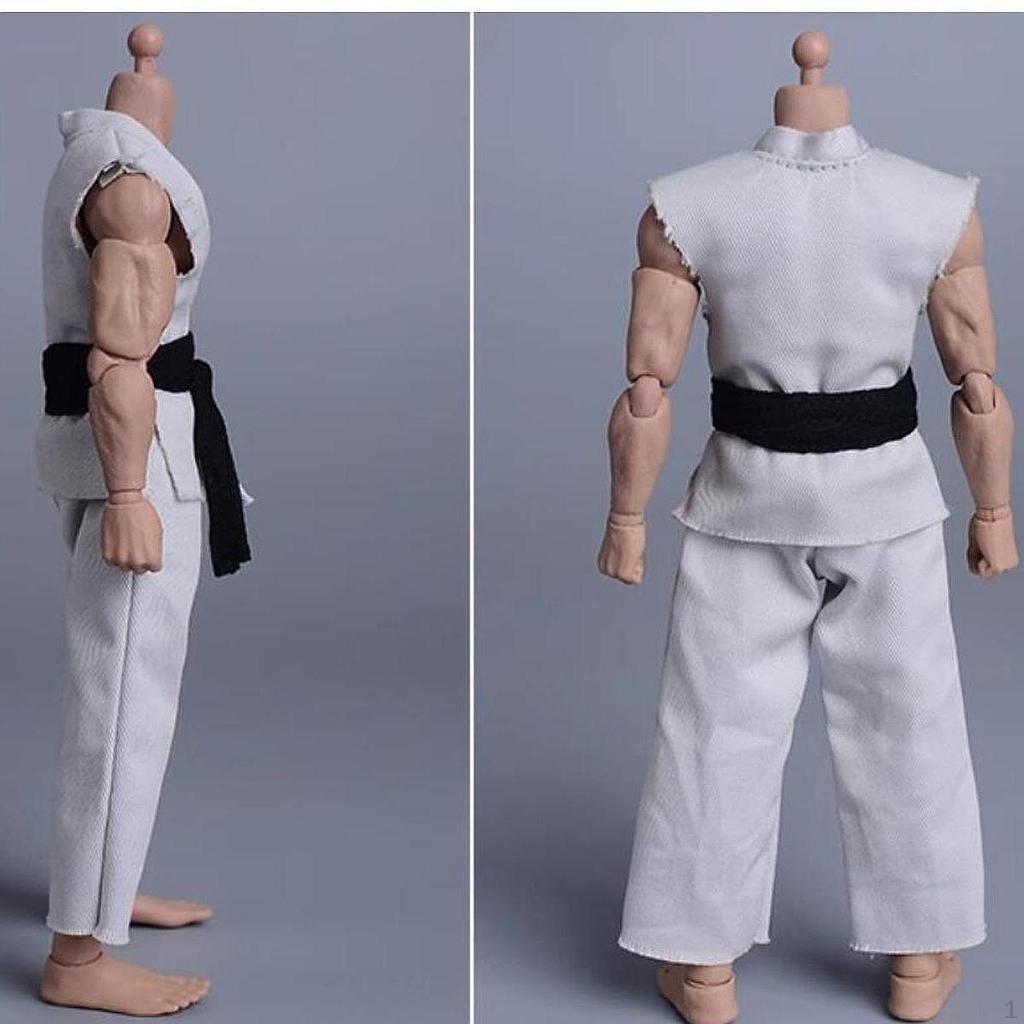 1/12 Action Figures Samurai Kimono 6" Figure Fighting Judo Uniform Cosplay Kids Adults Gifts Stylish