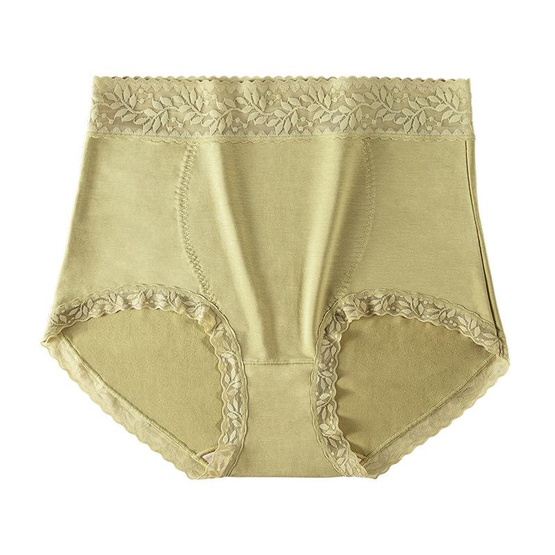 Intimo da Donna in Cotone con Pizzo, Intimo Traspirante a Vita Media, Top a Triangolo