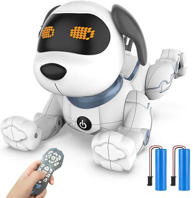 Muusikaline robotkoer Elektrooniline Interaktiivne Koer Rahustav Sünnipäevakingitus Poistele ja Jõulukink Lastele ja Perekoerale, Mängiv, Programmeeritav,