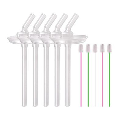 Hi-Vee Pugo Baby Refill Straw 5p + Cleaning Brush 5p, Random Delivery, 1 Set