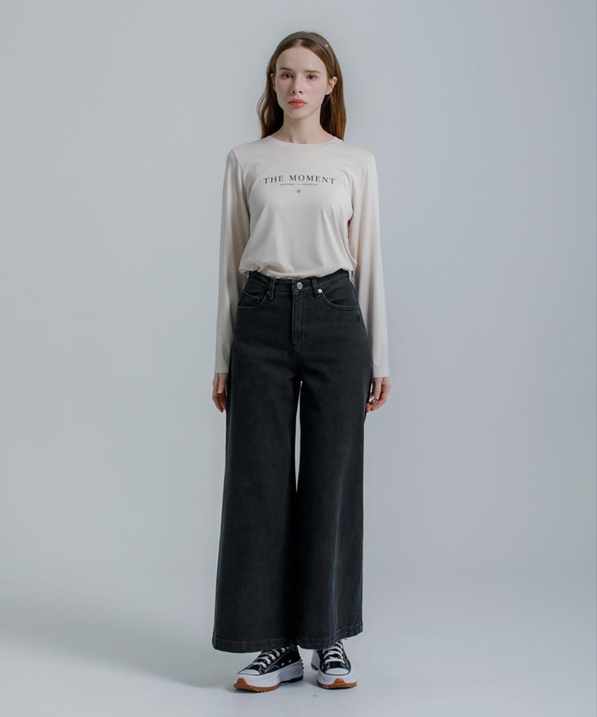 Eilubeu Moment Rayon Round Tee Aqits003D