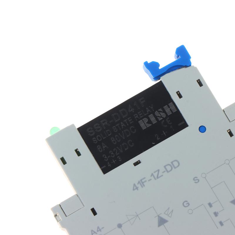 DA41F Ultra Thin Solid State Relay Module DC Control AC Din Rail Mount High Precision Control for Instrumentation Equipment