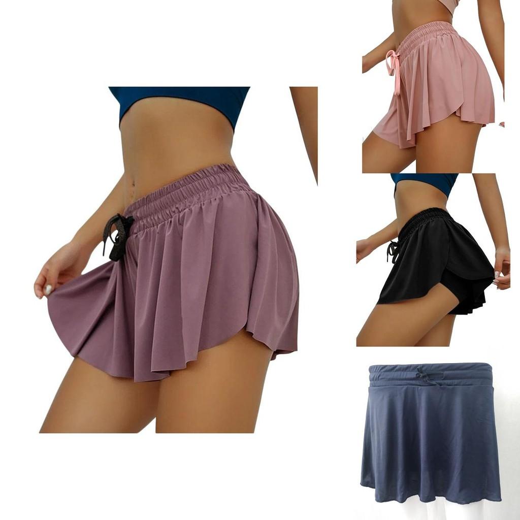 Stilvolle Damen Plissee Sport Tennis Röcke Mit Eingebauten Shorts Für Komfort
