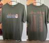 98 Intorno al Fur Tour Deftones T-shirt a maniche corte 2 lati Unisex