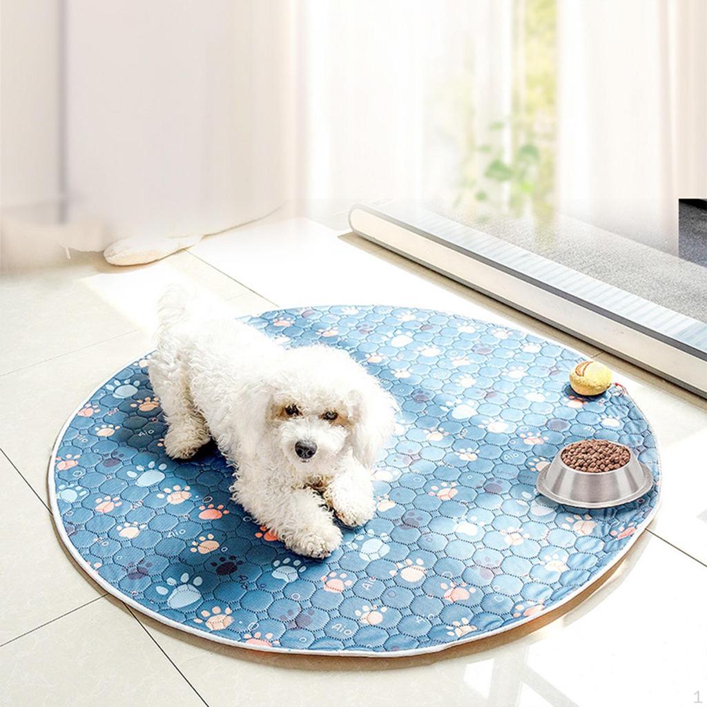 Washable Dog Pee Pad Mat Absorbent Waterproof Reusable Potty for Pets Dogs