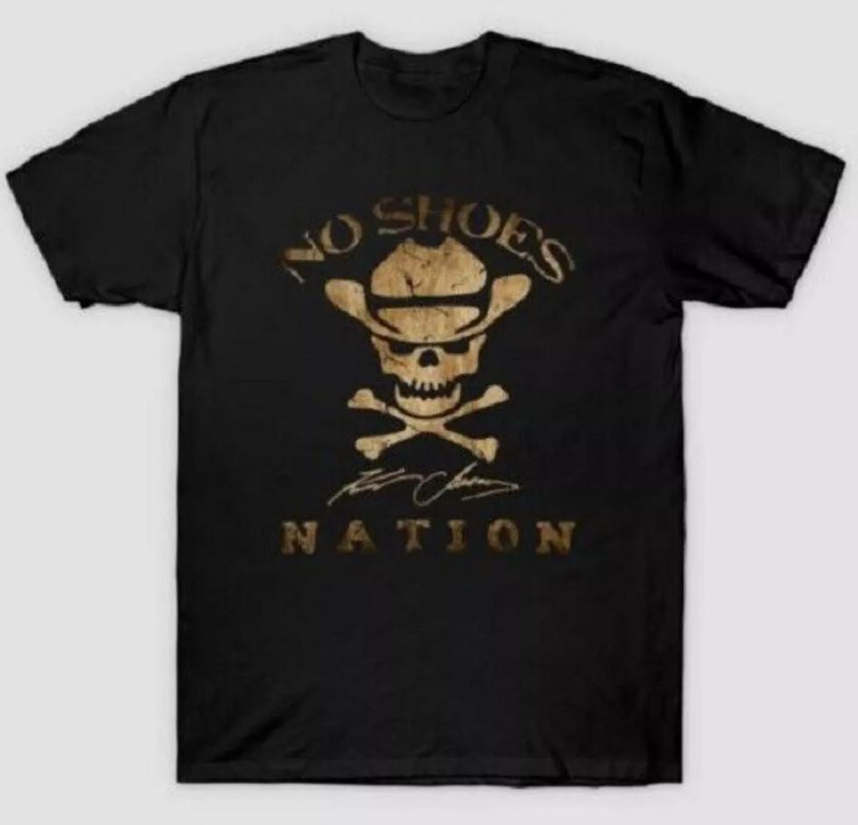 Live in No Shoes Nation Kenny Chesney T-shirt size S-5XL S
