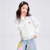 Bestickte Strickjacke für Mädchen