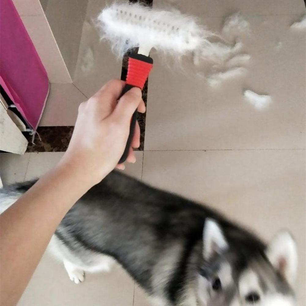 Large Dogs,Cats Shedding Hair Removal Dog Supplies Pet Grooming Comb Fur Cleaning Tool Rake Comb
