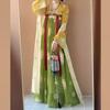 Traditional Chinese Tang Dynasty Style Hanfu Set Womens Wear Embroidered Printed Wrap Skirt Top With Scarf