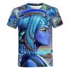 Ancient Egyptian 3D Printed T Shirt Men's Women Fashion Casual Shor
