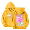 Women's Hooded Gradient Printed Long Sleeved Sweatshirt Loose Women's Sweatshirt  Sweatshirt