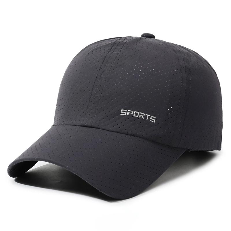 Summer Quick-Dry Breathable Baseball Cap Men's Sunscreen Cap Outdoor Sports Sun Hat