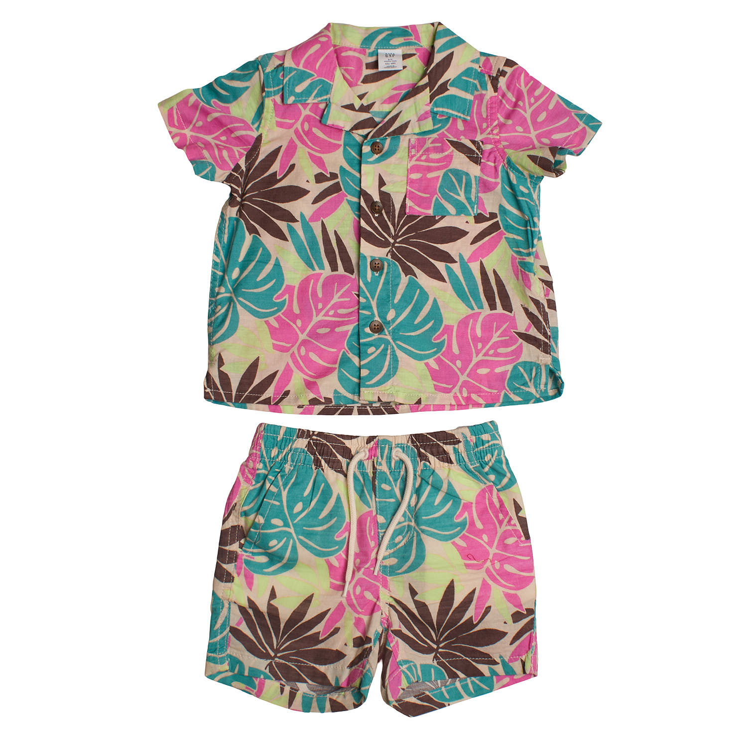 

Комплект из двух предметов: рубашка и шорты 869442 для младенца мальчика 0/3 MESES разноцветный