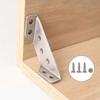 20/50 Buc Conector de Colț Mobilier Oțel Inoxidabil Suport de Colț Suport de Colț Triunghiular Universal cu Șurub Colțare
