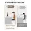 1 Height Adjustable Computer Monitor Riser Airflow Vents Steel Construction Adjustable Laptop Stand Space Saving