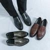 Men Shoes Leather Male Men's Men Oxfords Dress Shoes for Men Luxury Designer Platform Leather Man Shoes