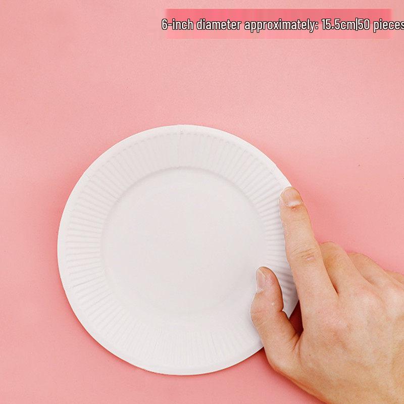 Kid's DIY Paper Plate Craft Kit: Disposable Art Plates with Stickers for Painting
