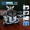 STEM Remote Control Car Building Kit Toys for Kids Age 8-12 with 2in1 STEM Robots Building Set Remote & APP Controlled Car/Robot, RC Car Toy Set for