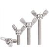 BSW / UNC 10#-24 1/4-20 Acciaio Inossidabile 304 A2 Viti Serrabili a Mano Bulloni a Farfalla Vite a Molla Regolabile