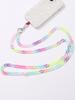 Jelly Color Chain Colorful Acrylic Chain Long Oblique Cross Phone Hanging Rope