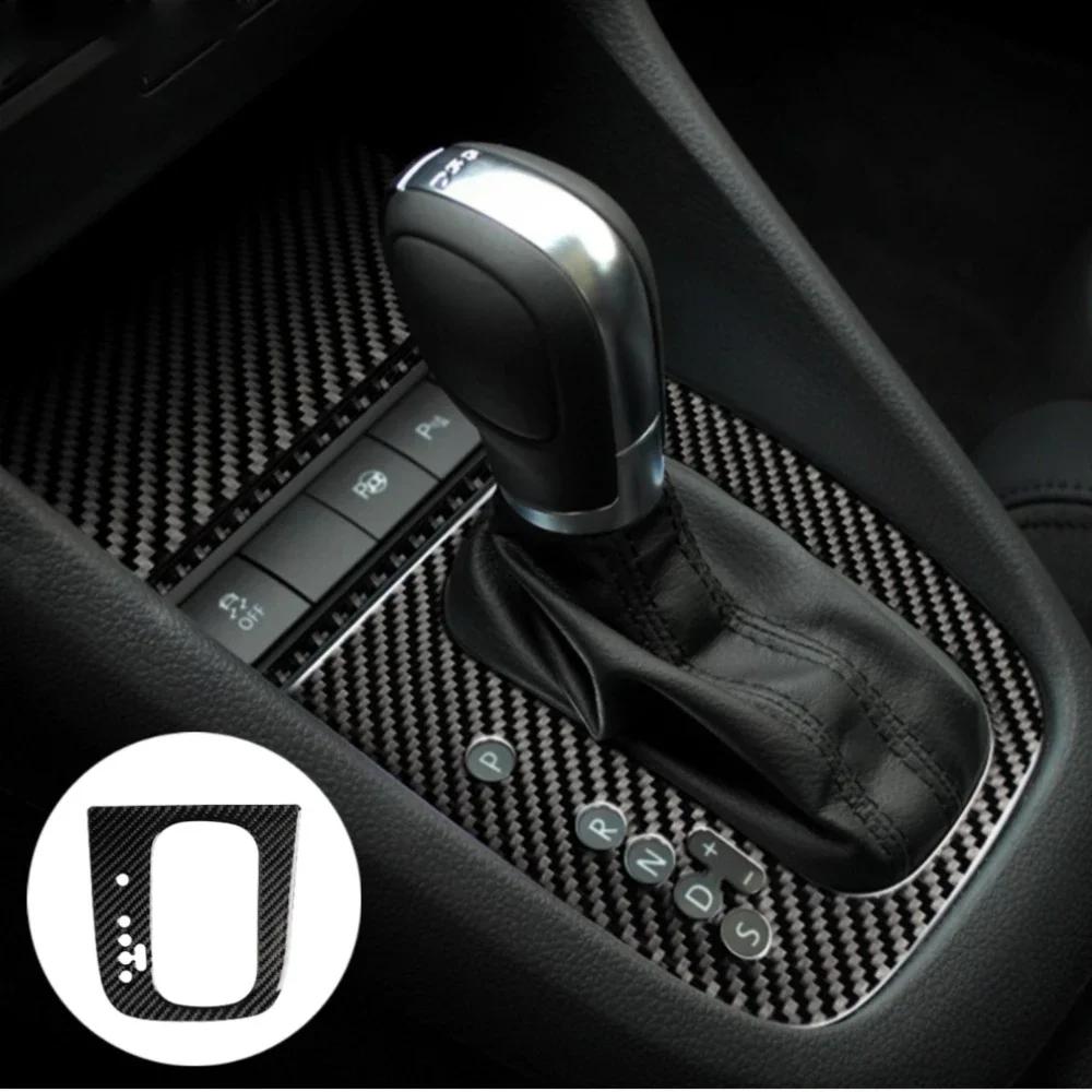 Carbon Fiber Headlight Switch Control Frame Sticker Anti-scratch Easy To Install Stickers for VW Golf 6 R MK6 Scirocco 09-16