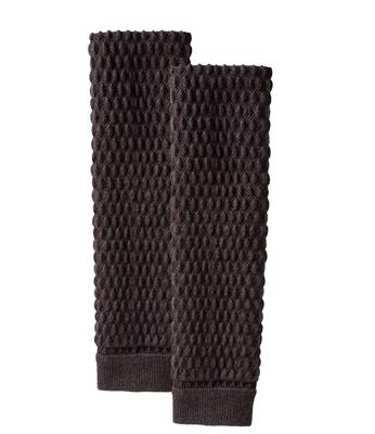 Onmusubi Health Ankle Warmer Long Size Fits Unisex Leg Warmer Socks Socks Conditioning Yamachu 243121 (Brown/One Most) Warmer/Ankle (Silk/Wool) (Cold