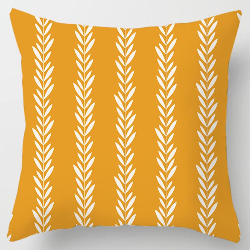Square Pillow Geometric Print Pattern Cushion Cover Home Living Room Sofa Car Decoration Throw