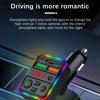 Bluetooth adaptér do auta 5.3 FM vysielač MP3 prehrávač Hudby Handsfree volanie Audio prijímač Typ-C PD USB Rýchla nabíjačka do auta