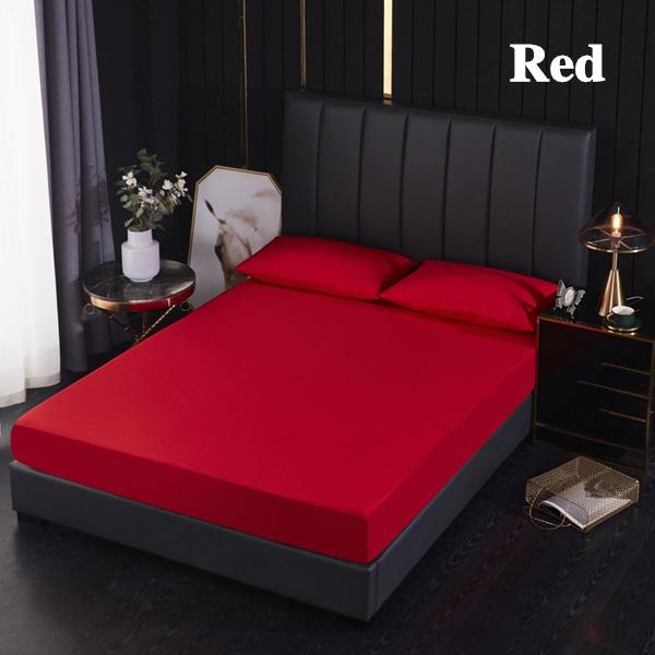 Hot Waterproof Bed Sheets Super Soft Microfiber 1800 Thread Count Luxury Egyptian Sheets 18-Inch Deep Pocket Wrinkle and Hypoallergenic No Pillowcase