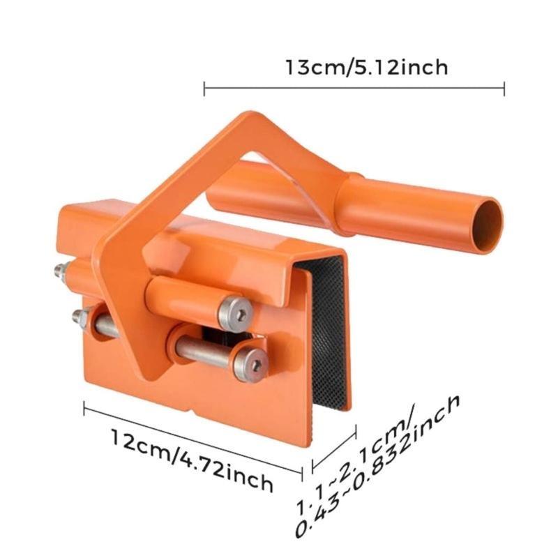 Plate Lifting Clamp Metal Gripper Nonslip Carriers Heavy Duty Vertical Panel Lifting Clamp Hand Plate Lifter