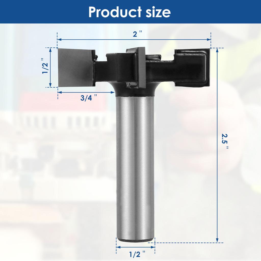 1/2inch Shank CNC Spoilboard Surfacing Router Bit 2inch Wood Planer Bit,Insert Carbide Slab Flattening Milling Cutter