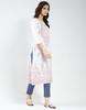 Monte Carlo Women's Regular Fit 3/4 Sleeve Printed Kurti