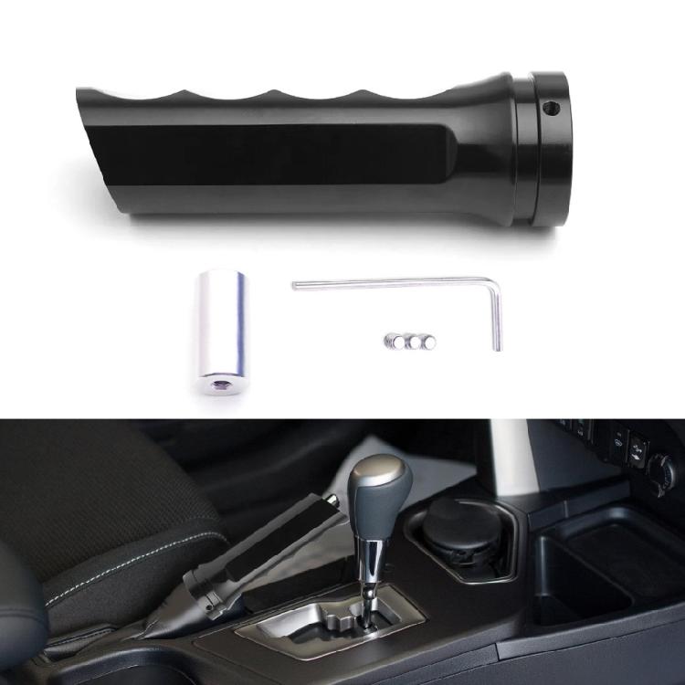 Aluminum Handbrake Cover Stylish Handbrake Handle Sleeve Simple for Car Elevates Interior Aesthetics & Driving Enjoyment