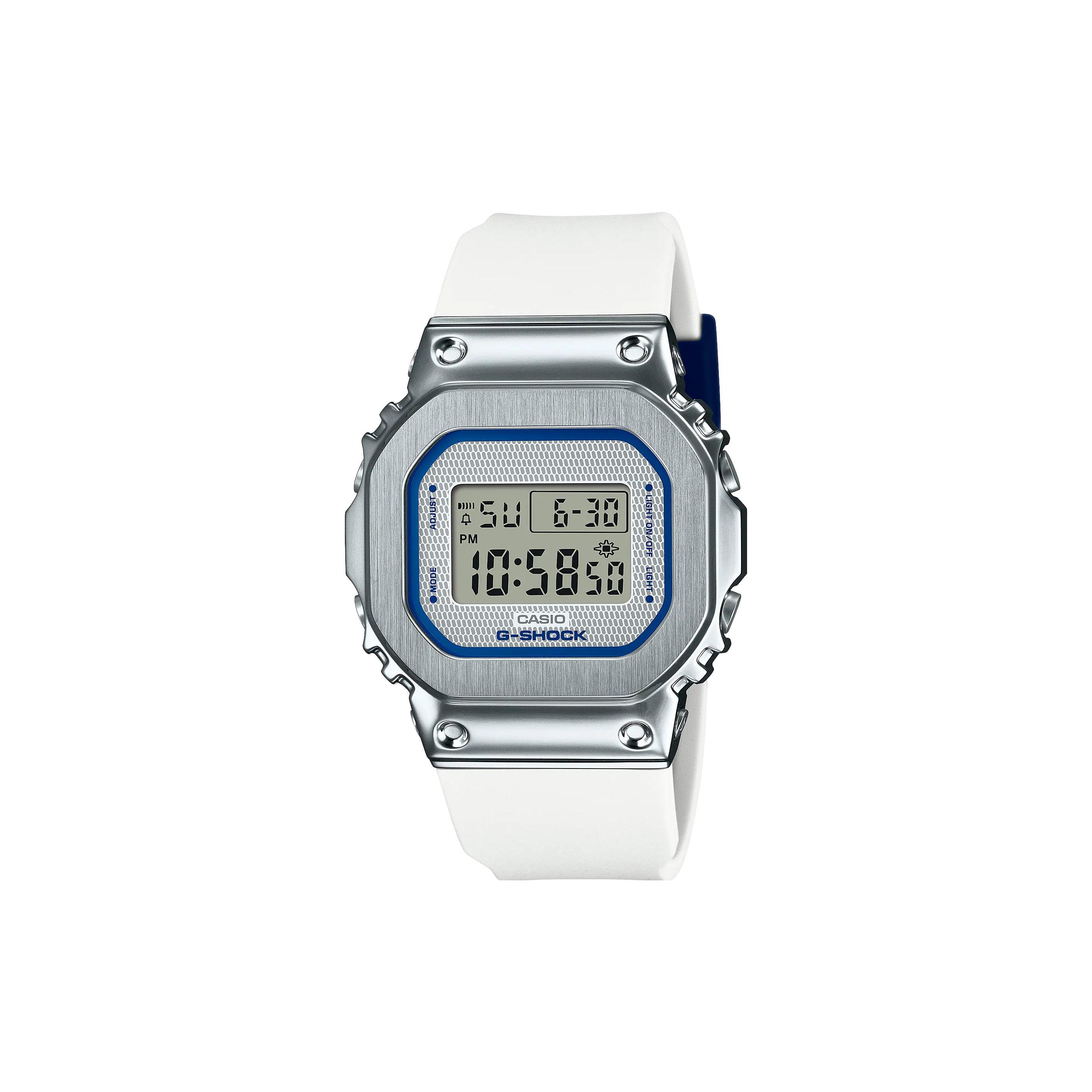 CASIO Women s Full Metal Series White Watch GM-S5600LC-7JF GM-S5600LC-7JF White Strap