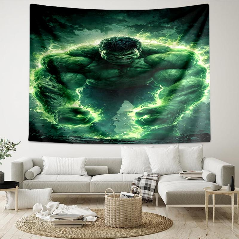 Hero Power Breaks Through Tapestry, Unique Design Tapestry, Wall Decor for Bedroom,Livingroom, Playroom,Heartwarming Fan Holiday Gifts