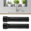 2 Pack 34mm 40mm Tap Spanner Black Faucet Installation Tool Durable Faucet Repair Hand Tool  Shower