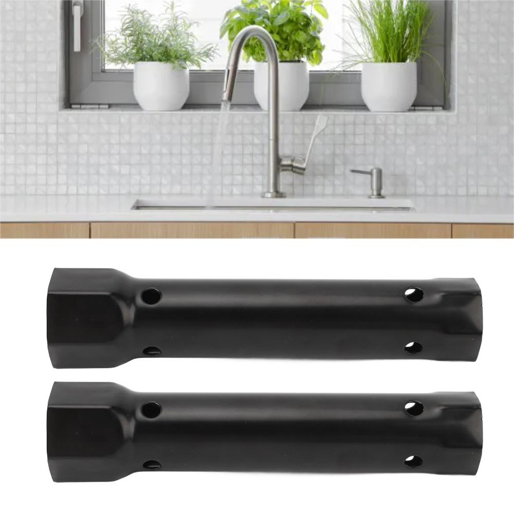 2 Pack 34mm 40mm Tap Spanner Black Faucet Installation Tool Durable Faucet Repair Hand Tool Shower