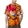 2024 Summer Men New Hot Anime Goku Vegeta All Over Print Cosplay Men Street T-Shirts Unisex Top Short Sleeve